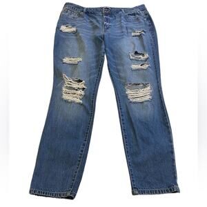Indigo Fusion Blue Jeans. Size 18